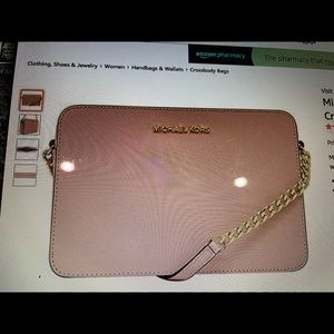 Michael Kors Women’s Jet Set Cross Body Bag Blush